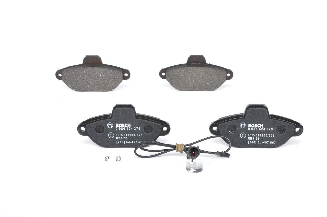 Brake Pad Set, disc brake 0 986 424 379