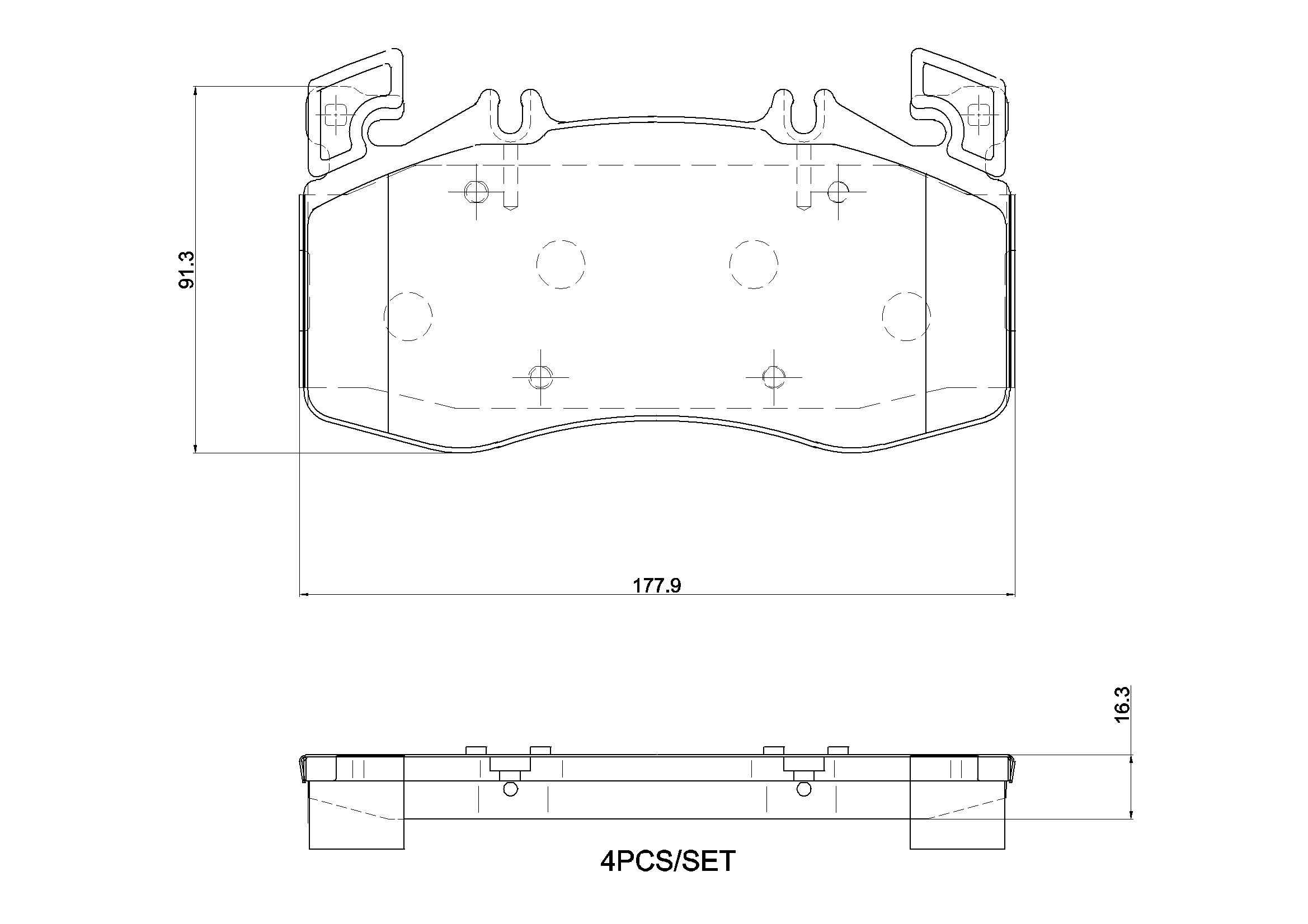 MERCEDES AMG A45 W177 19-On (FRT) - TecDoc Only
