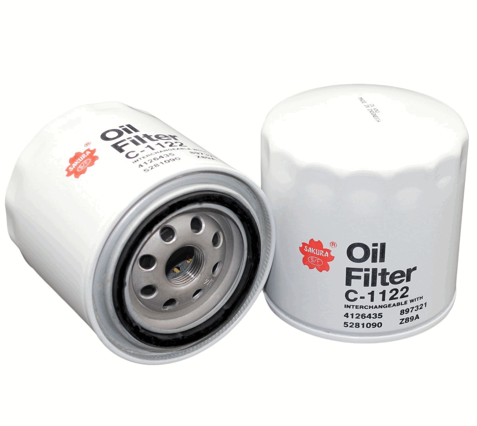 OIL FILTER FITS Z89A WZ89A - TecDoc 1
