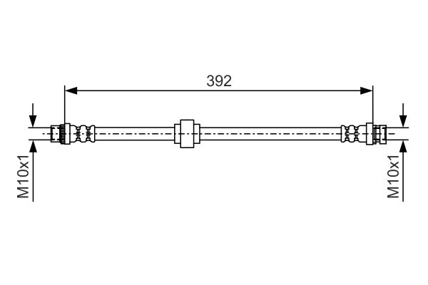 Brake Hose 1 987 481 188