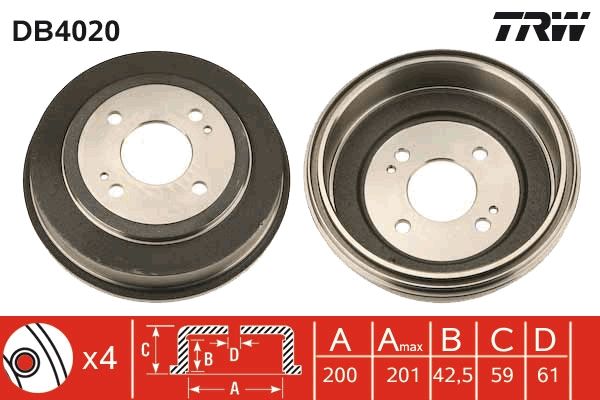 TAMBOUR DE FREIN  9900