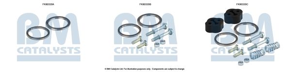 BM CATALYSTS FK80320 - Montagesatz, Katalysator