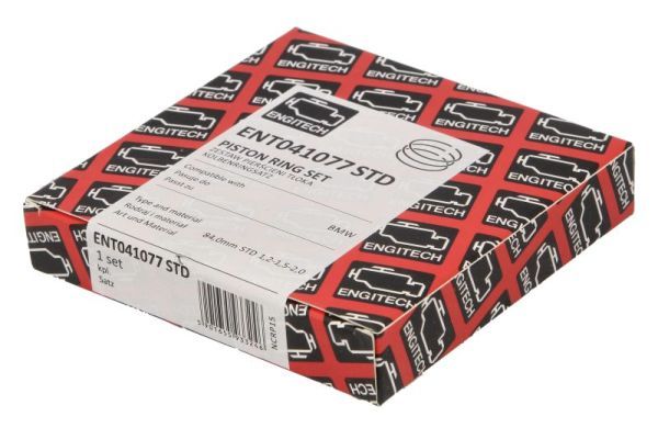 ENGITECH ENT041077 STD - Kolbenringsatz