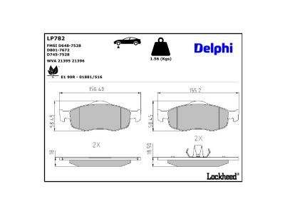 Bremsbelagsatz, Scheibenbremse