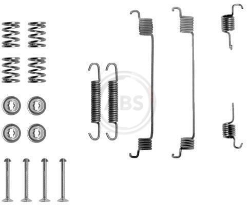 Accessory Kit, brake shoes 0672Q