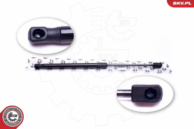 Gasfeder, Koffer-/Laderaum