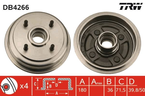 TAMBOUR DE FREIN  9900