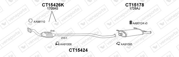 FORD TRANSIT 95 100-230 DIESEL94-96  .