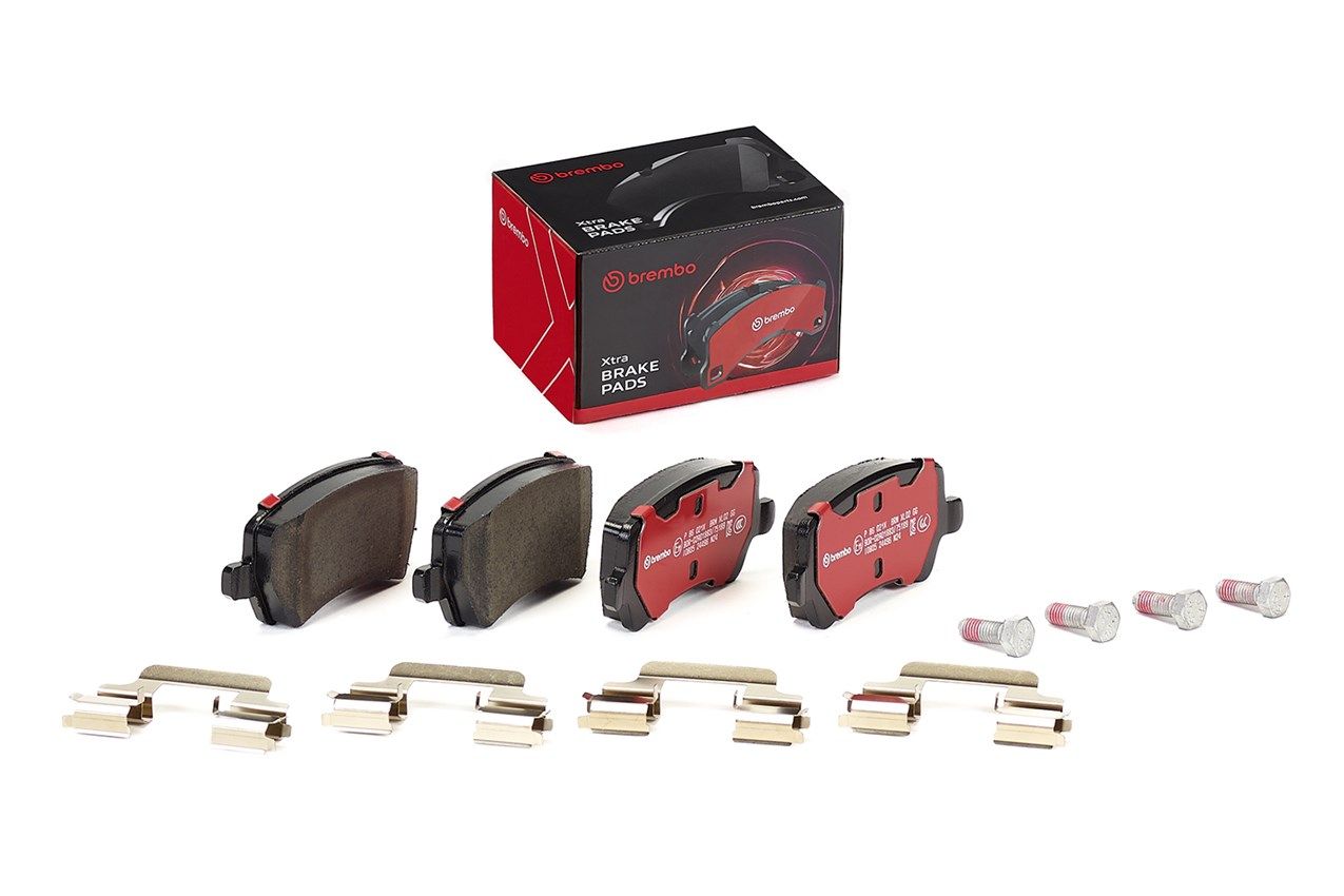 BREMBO P 86 021X - Bremsbelagsatz, Scheibenbremse XTRA LINE