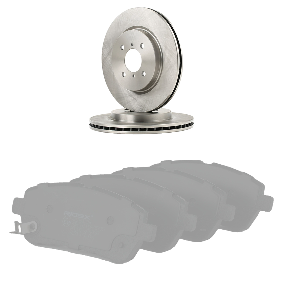 Remmenset, remschijf