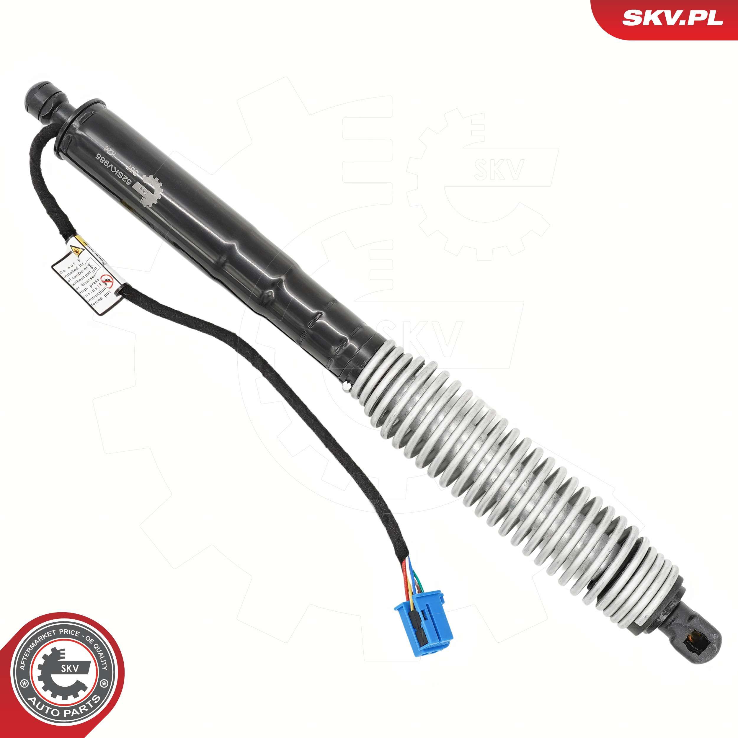 Elektromotor, Heckklappe