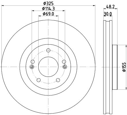 DISQUES VL - BOITE DE 1