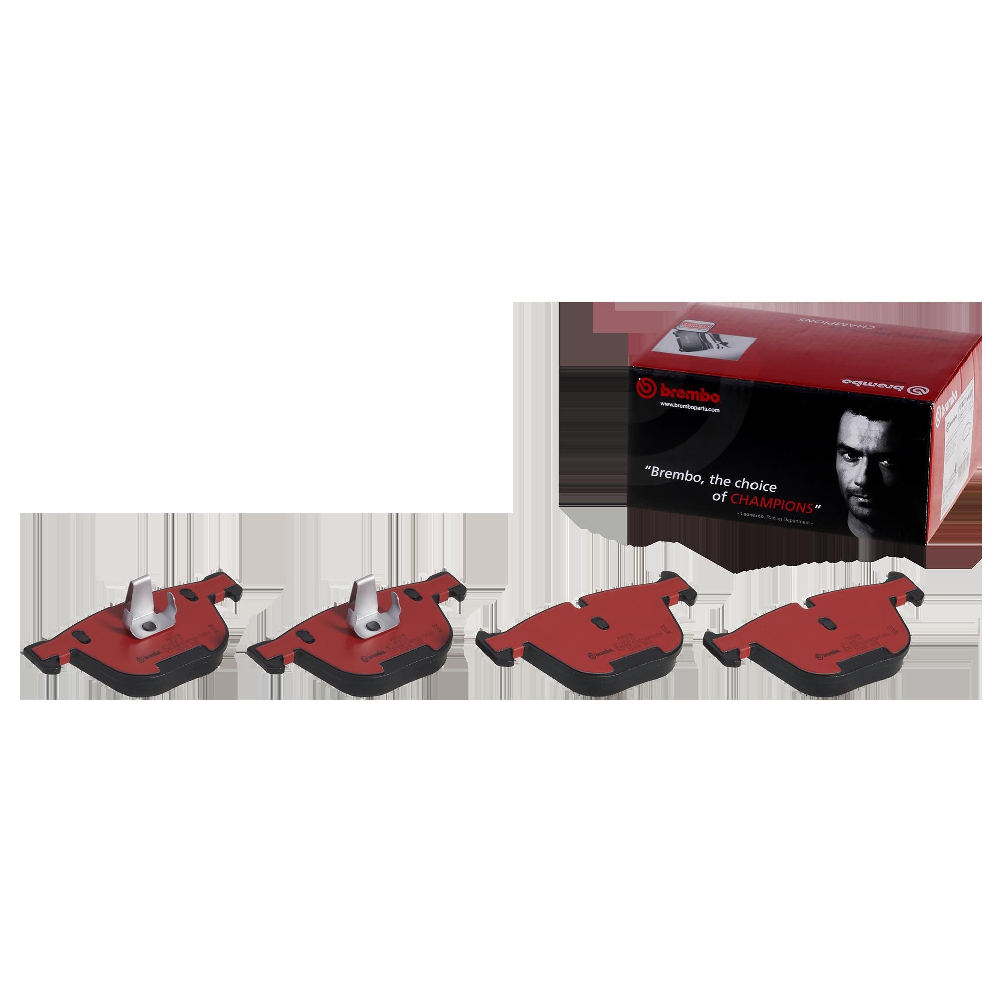 BREMBO DISC PAD -  BMW 530D E60 02-10 (RR) - TecDoc 1