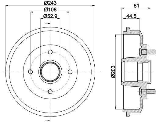 TAMBOUR DE FREIN