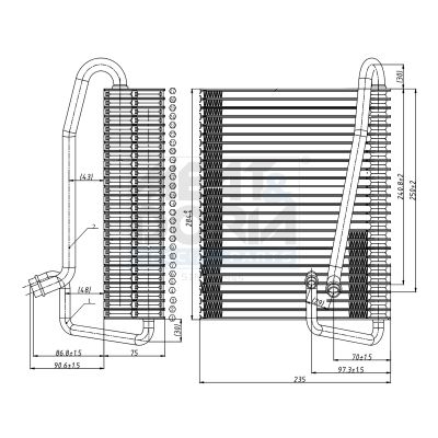 Verdampfer, Klimaanlage