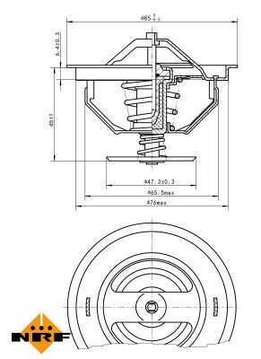Thermostat, K&uuml;hlmittel