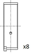 FAI AutoParts BB2008-025 - Pleuellager