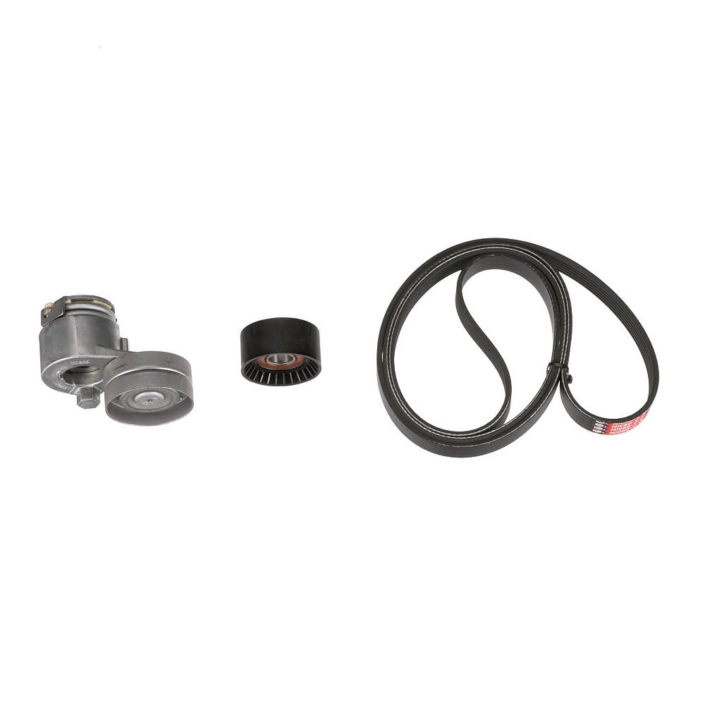 V formos rumbuotas diržas, komplektas