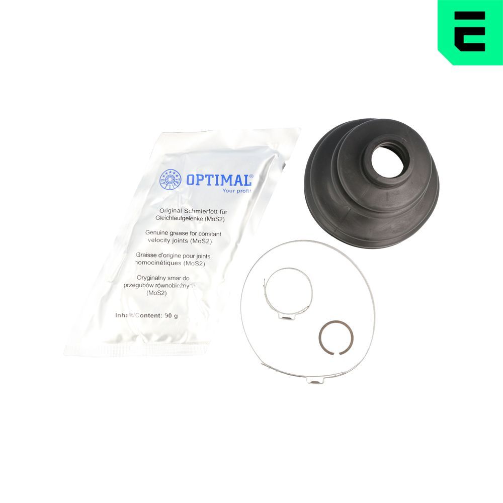 Faltenbalgsatz, Antriebswelle