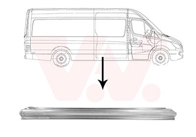 Van Wezel 5862110 Einstiegsblech