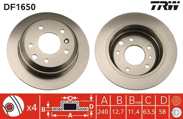 PAIRE DE DISQUES  9900