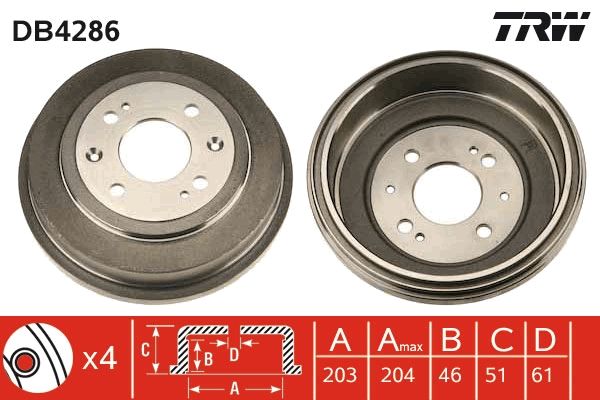 TAMBOUR DE FREIN  9900