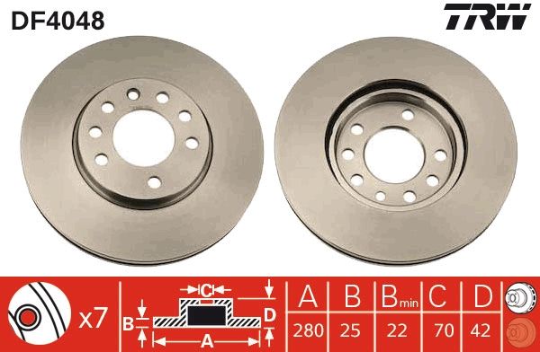 PAIRE DE DISQUES  9900