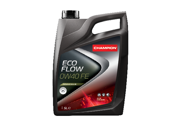 CHAMPION ECO FLOW 0W40 FE 5L  CHAMPION SYNTOLUBE 0W40 - CDT 5L