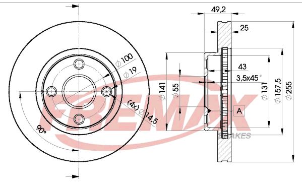 Brake Disc BD-1330