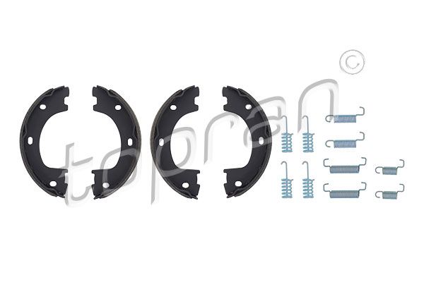 Bremsbackensatz, Feststellbremse