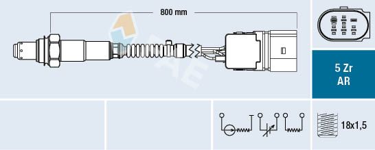 Lambda Sensor 75357