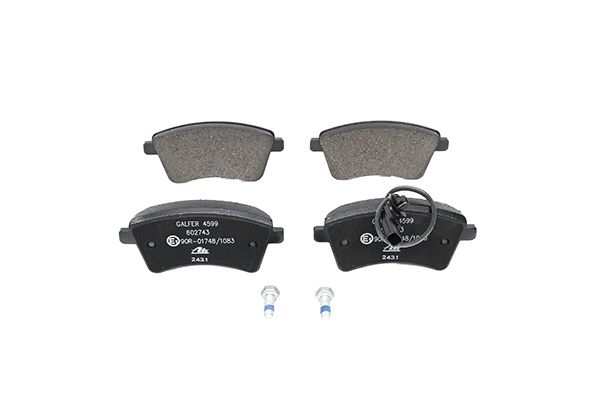 Brake Pad Set, disc brake 13.0460-2743.2