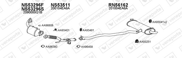 POTEAU DE SUPPORT (H90CM) PIED LESTE (2,800KG) BLA  .