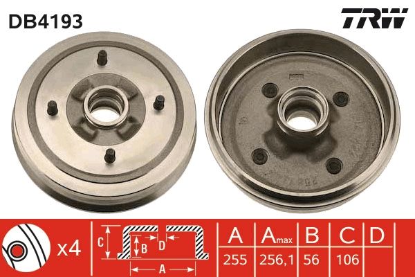 TAMBOUR DE FREIN  9900