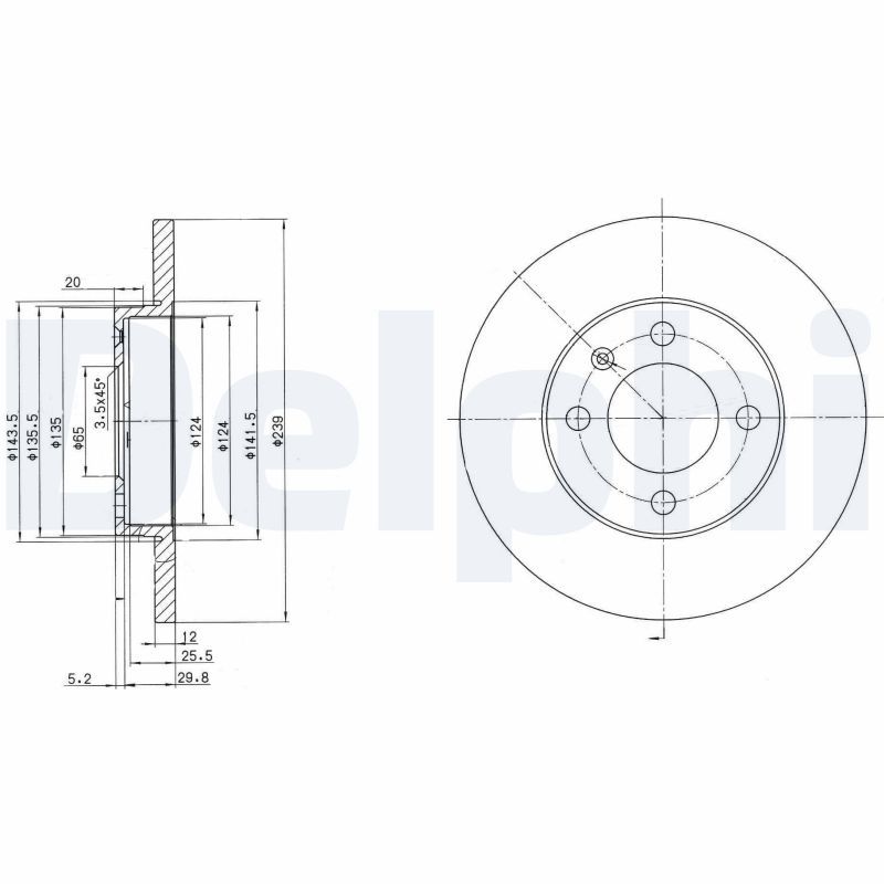 Brake Disc BG2116