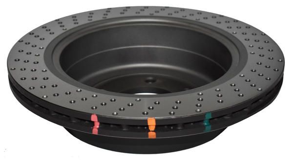 4000 Cross-drill and Dimple KP [ Hyundai Santa-FE SR Sports 15 -> R ] - TecDoc 2