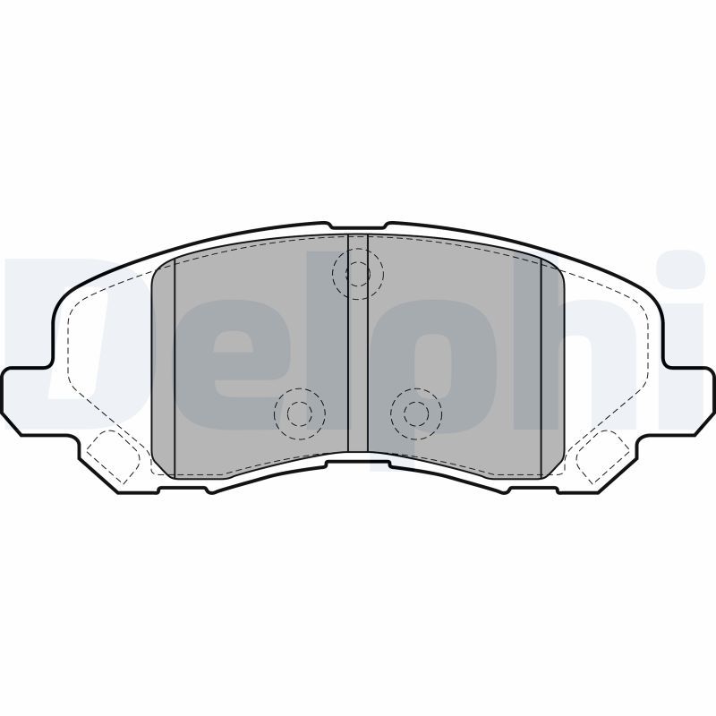 Brake Pad Set, disc brake LP2038