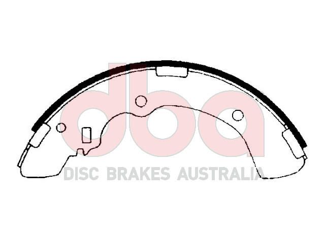 Street Series Brake Shoes [Mitsubishi Express/Starwagen/Triton 1984-06 254mm] - TecDoc Only