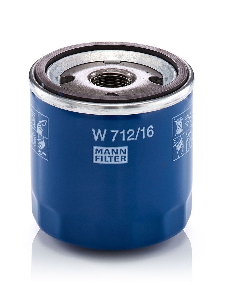 MANN-FILTER W 712/16 - &Ouml;lfilter