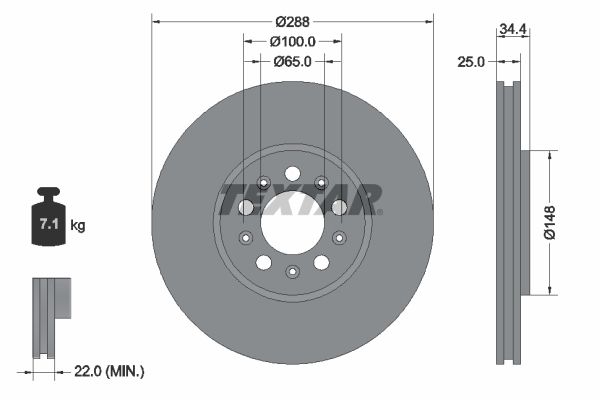 Brake Disc 92106603