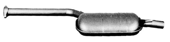 Mittelschalldämpfer