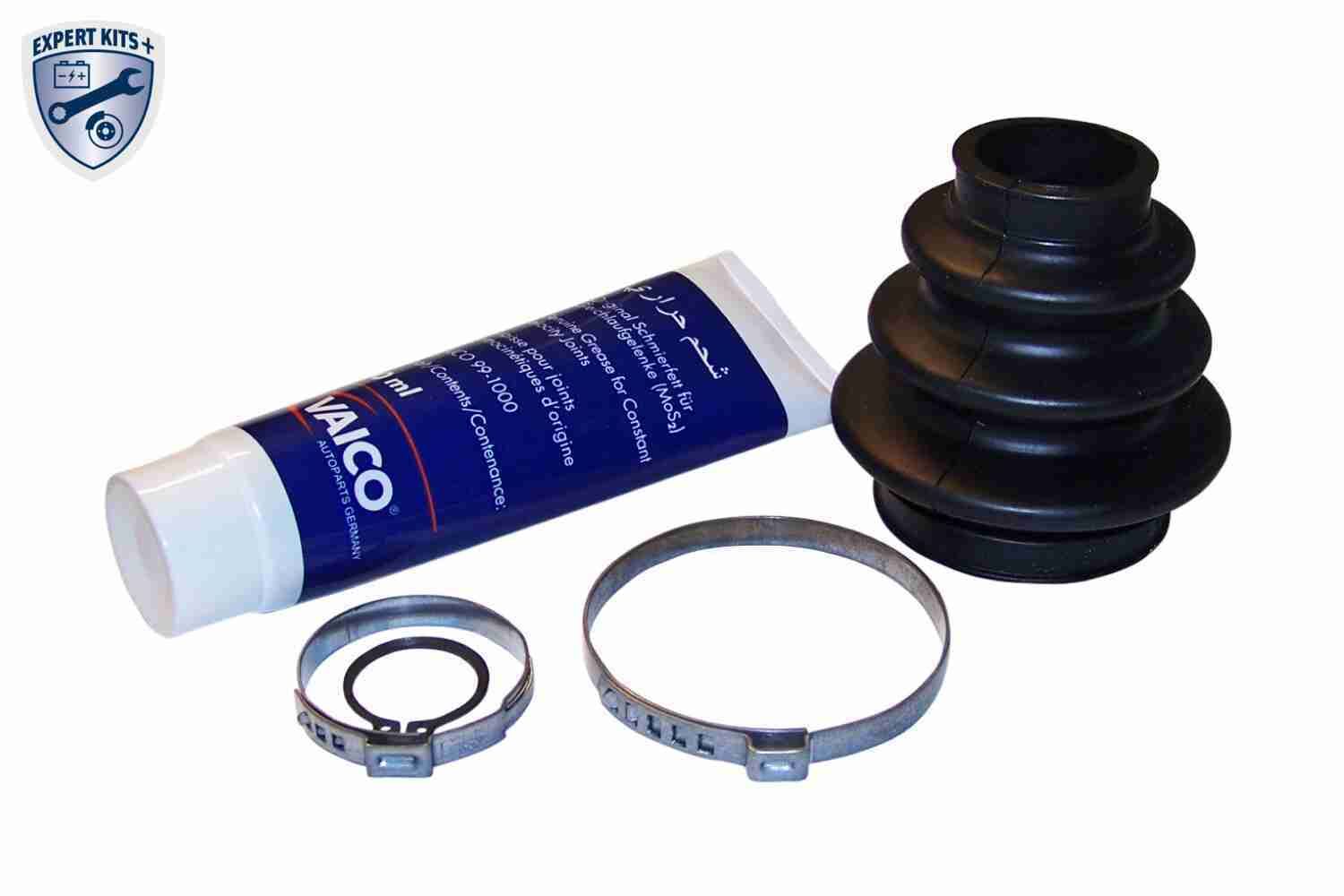 Faltenbalgsatz, Antriebswelle