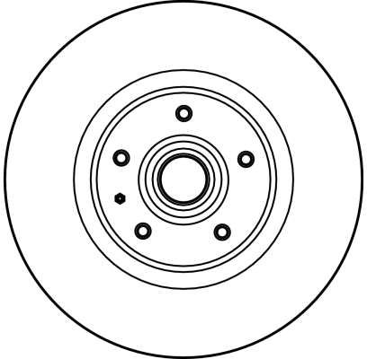 TRW BRAKE DISC - TecDoc 2