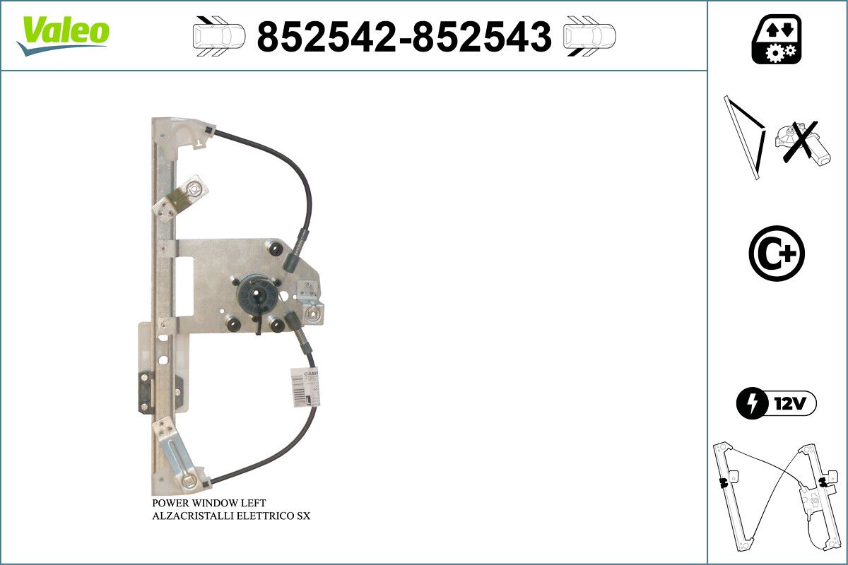 Valeo 852543 Fensterheber