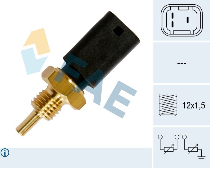 Sensor, K&uuml;hlmitteltemperatur
