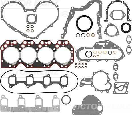 Juego completo de empaques, motor