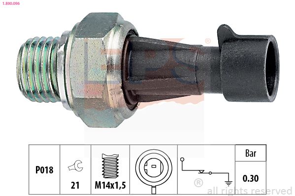 Oil Pressure Switch 1.800.096