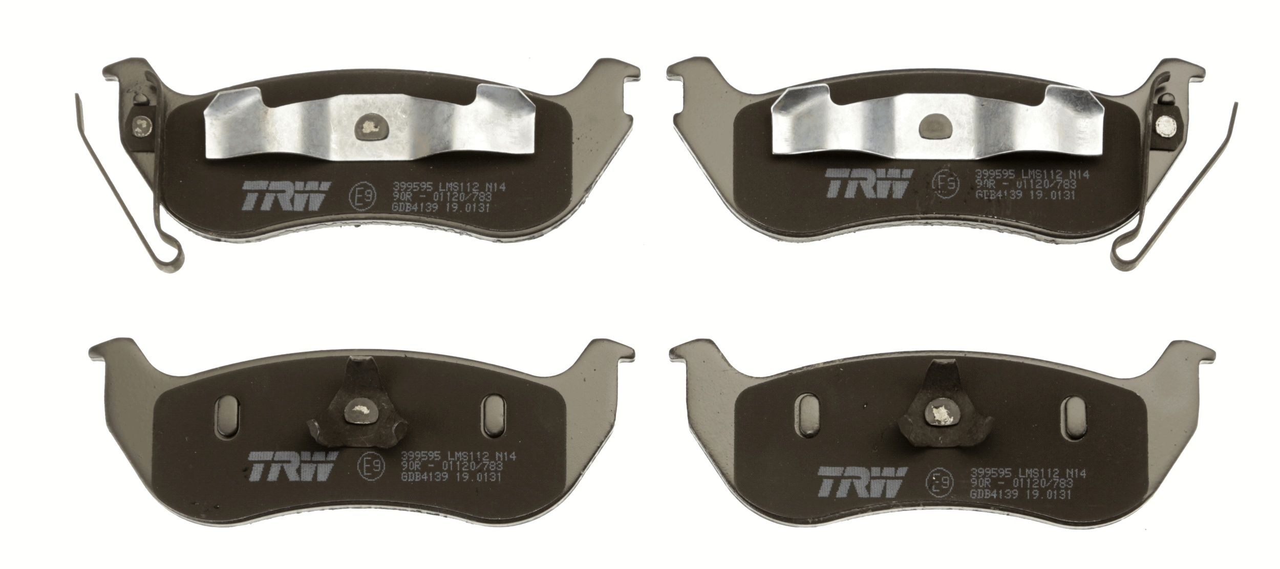 TRW DISC BRAKE PADS - TecDoc 2