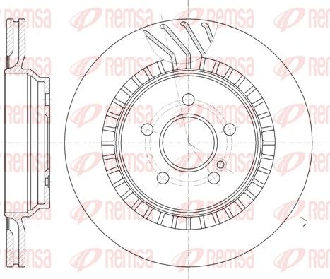 Brake Disc 61187.10