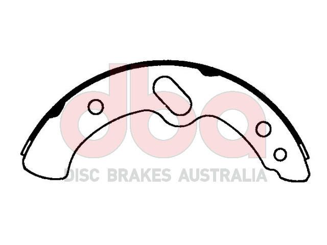 Street Series Brake Shoes [Isuzu FRR500/550/550S 320mm] - TecDoc Only